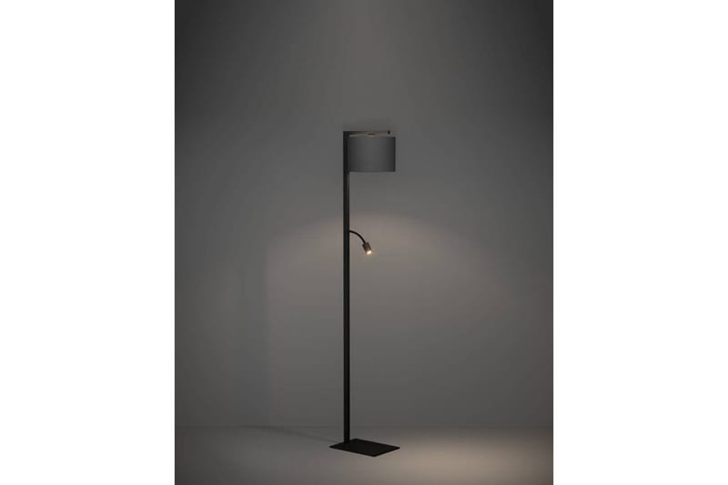 Golvlampa Eglo Foligno Svart - Belysning & el - Inomhusbelysning & lampor - Sovrumslampa