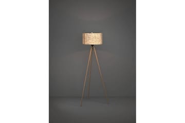 Golvlampa Eglo Hontongas Brun - Belysning & el - Inomhusbelysning & lampor - Sovrumslampa