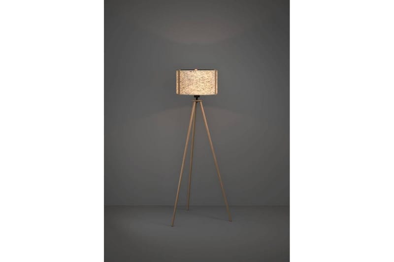 Golvlampa Eglo Hontongas Brun - Belysning & el - Inomhusbelysning & lampor - Sovrumslampa