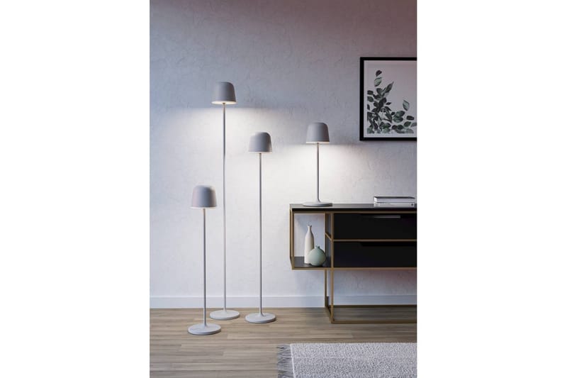 Golvlampa Eglo Mannera-L Grå - Grå - Belysning & el - Inomhusbelysning & lampor - Sovrumslampa