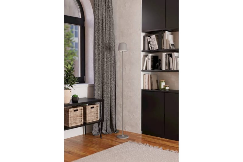 Golvlampa Eglo Mannera-L Grå - Grå - Belysning & el - Inomhusbelysning & lampor - Sovrumslampa