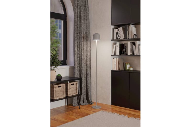 Golvlampa Eglo Mannera-L Grå - Grå - Belysning & el - Inomhusbelysning & lampor - Sovrumslampa