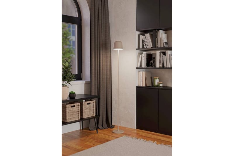 Golvlampa Eglo Mannera-L Sand - Sand - Belysning & el - Inomhusbelysning & lampor - Sovrumslampa