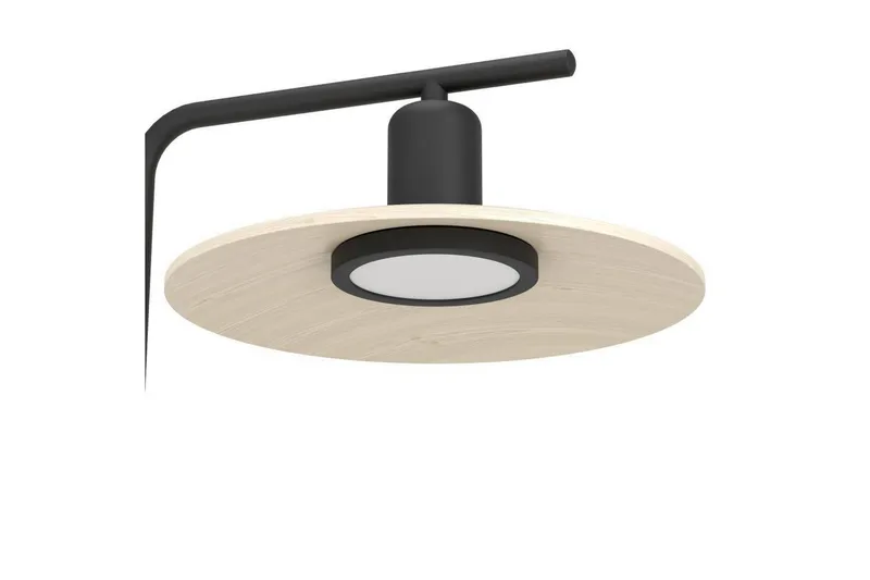 Golvlampa Eglo Mayazes Svart/Trä - Belysning & el - Inomhusbelysning & lampor - Sovrumslampa