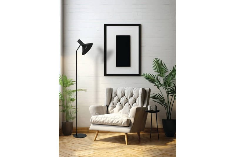 Golvlampa Eglo Morescana Svart - Belysning & el - Inomhusbelysning & lampor - Sovrumslampa