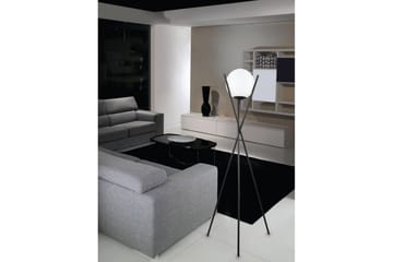 Golvlampa Eglo Salvezinas Svart/Opalvit - Belysning & el - Inomhusbelysning & lampor - Sovrumslampa