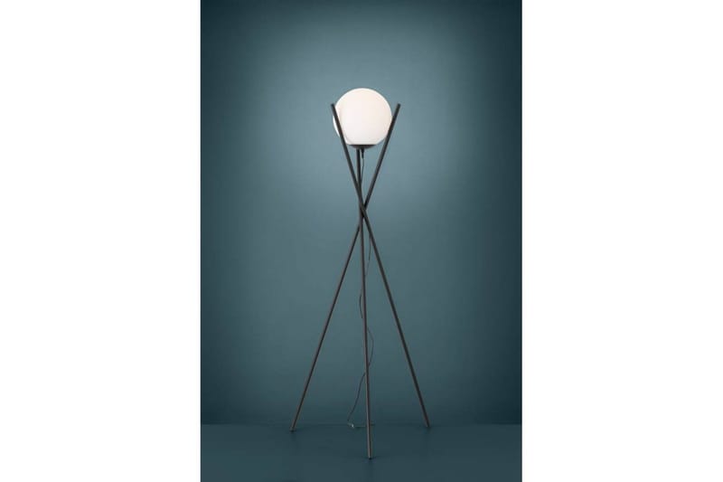 Golvlampa Eglo Salvezinas Svart/Opalvit - Belysning & el - Inomhusbelysning & lampor - Sovrumslampa