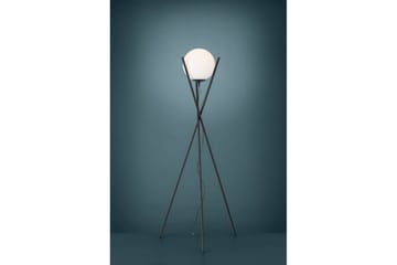 Golvlampa Eglo Salvezinas Svart/Opalvit - Belysning & el - Inomhusbelysning & lampor - Sovrumslampa