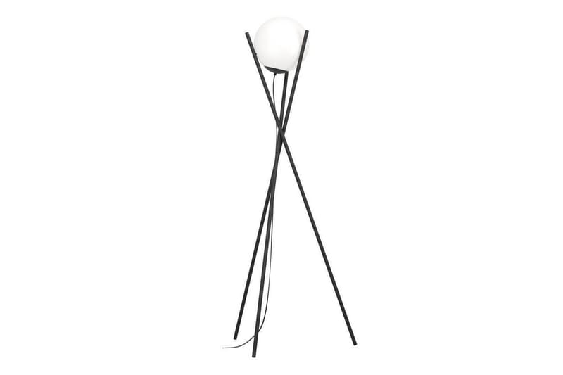 Golvlampa Eglo Salvezinas Svart/Opalvit - Belysning & el - Inomhusbelysning & lampor - Sovrumslampa