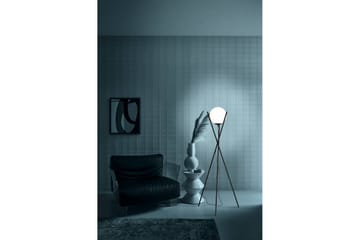 Golvlampa Eglo Salvezinas Svart/Opalvit - Belysning & el - Inomhusbelysning & lampor - Sovrumslampa