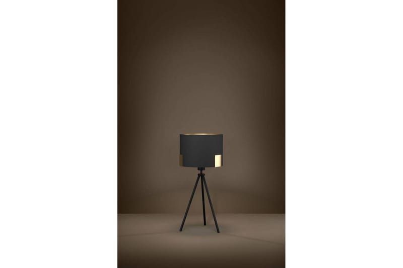 Golvlampa Eglo Tortola 1 Svart/Mässing - Belysning & el - Inomhusbelysning & lampor - Sovrumslampa