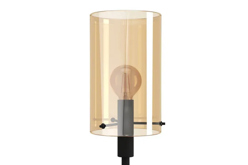 Golvlampa Eglo Polverara Svart/Amber - Belysning & el - Inomhusbelysning & lampor - Sovrumslampa