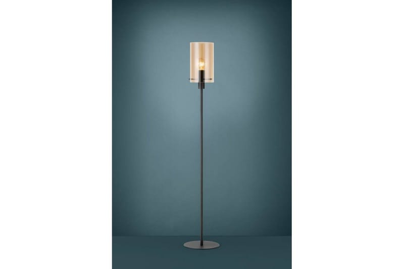 Golvlampa Eglo Polverara Svart/Amber - Belysning & el - Inomhusbelysning & lampor - Sovrumslampa