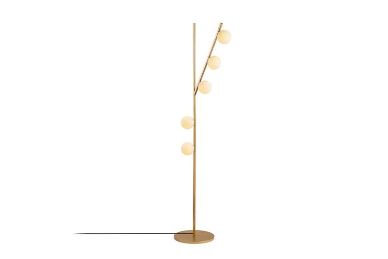 Golvlampa Elvon Rany - Guld - Belysning & el - Inomhusbelysning & lampor - Sovrumslampa