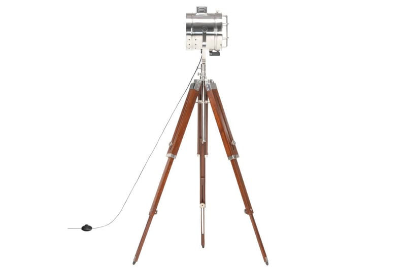 Golvlampa massivt mangoträ 165 cm - be Basic - Belysning & el - Inomhusbelysning & lampor - Golvlampa
