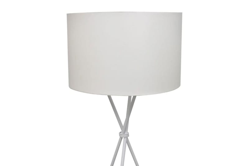 Golvlampa med högt stativ vit - Vit - Belysning & el - Inomhusbelysning & lampor - Golvlampa
