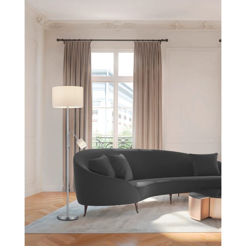 Golvlampa Hotel - Vit - Belysning & el - Inomhusbelysning & lampor - Sovrumslampa