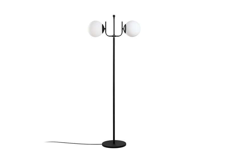Golvlampa Kelulstead Svart - Svart - Belysning & el - Inomhusbelysning & lampor - Sovrumslampa