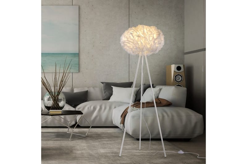 Golvlampa Lolasmart Naomi - 47x140x47 cm - Belysning & el - Inomhusbelysning & lampor - Sovrumslampa