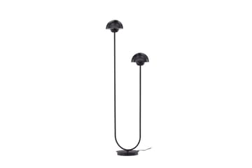 Lyckorna Golvlampa 120 cm - Svart - Belysning & el - Inomhusbelysning & lampor - Golvlampa - Tvåarmad golvlampa