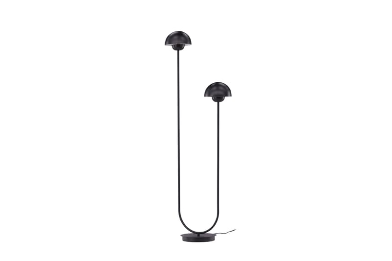 Lyckorna Golvlampa 120 cm - Svart - Belysning & el - Inomhusbelysning & lampor - Golvlampa - Tvåarmad golvlampa