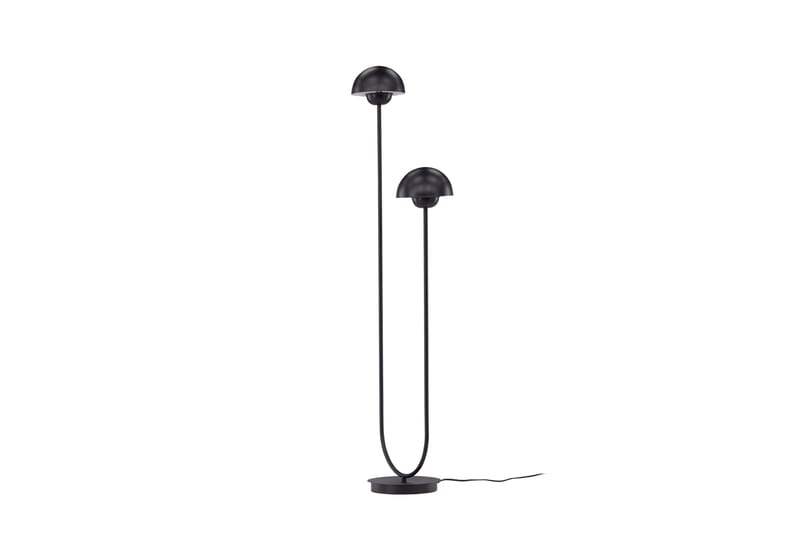 Lyckorna Golvlampa 120 cm - Svart - Belysning & el - Inomhusbelysning & lampor - Golvlampa - Tvåarmad golvlampa