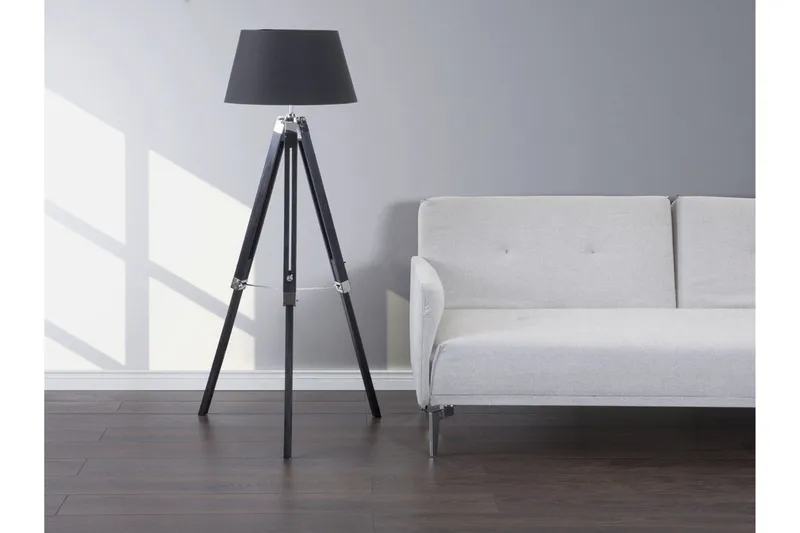 Madeira Golvlampa 143 cm - Svart - Belysning & el - Inomhusbelysning & lampor - Golvlampa