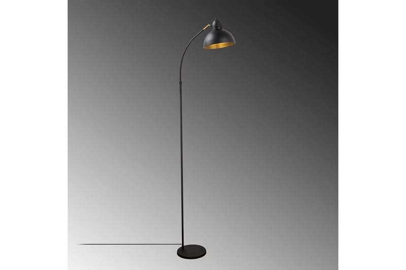 Golvlampa Masatsune Svart / Antik - Svart / Antik - Belysning & el - Inomhusbelysning & lampor - Sovrumslampa