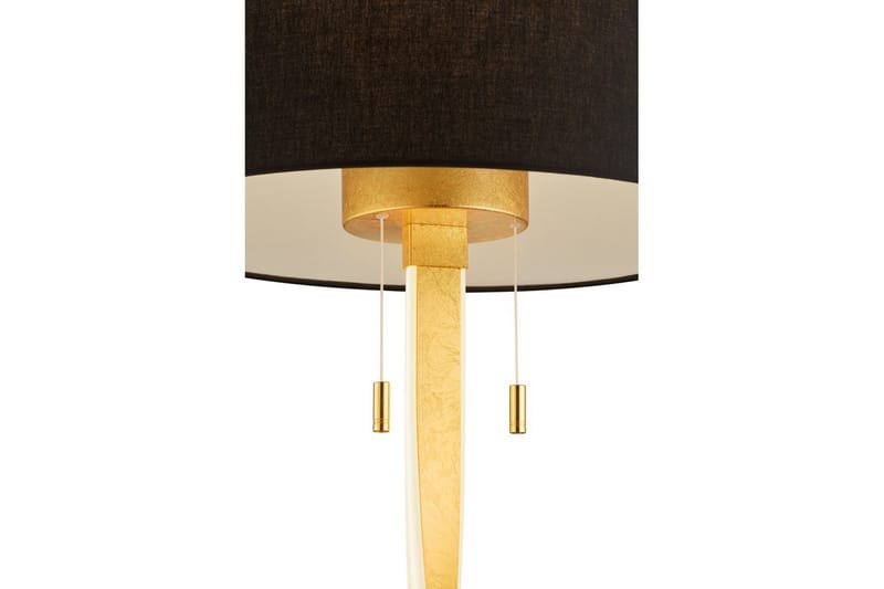 Golvlampa Nandor - Svart/guld - Belysning & el - Inomhusbelysning & lampor - Sovrumslampa