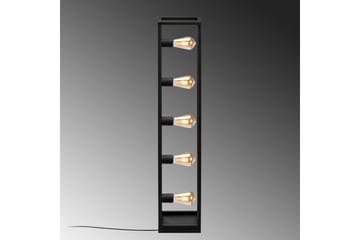 Golvlampa Orika Svart - Svart - Belysning & el - Inomhusbelysning & lampor - Sovrumslampa