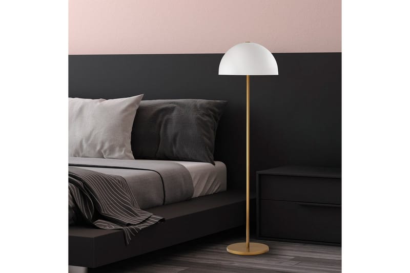 Golvlampa Orlennfield Rany Vit - Rany Vit - Belysning & el - Inomhusbelysning & lampor - Sovrumslampa
