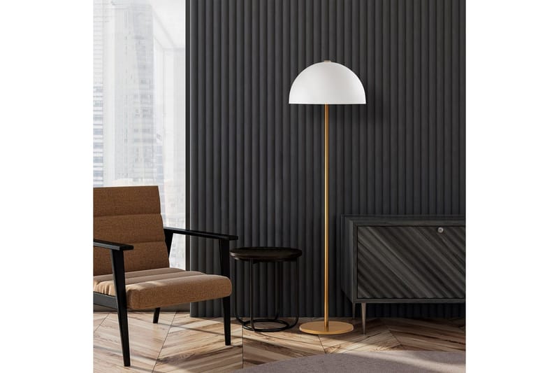 Golvlampa Orlennfield Rany Vit - Rany Vit - Belysning & el - Inomhusbelysning & lampor - Sovrumslampa