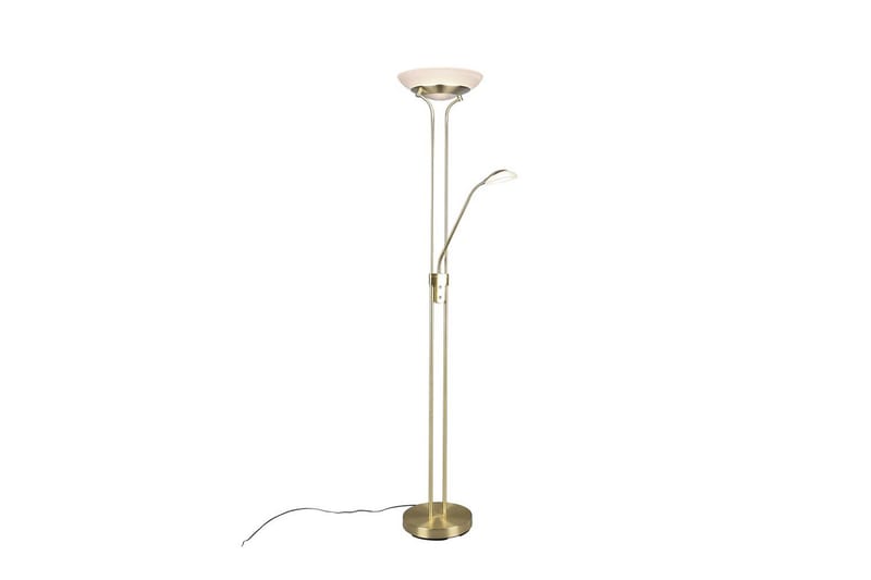 Golvlampa Orson - Mattmässing - Belysning & el - Inomhusbelysning & lampor - Sovrumslampa