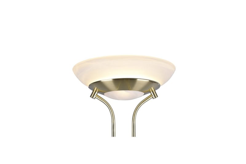 Golvlampa Orson - Mattmässing - Belysning & el - Inomhusbelysning & lampor - Sovrumslampa