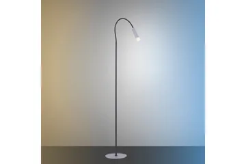 PURE-GEMIN golvlampa, aluminium - Grå - Belysning & el - Inomhusbelysning & lampor - Golvlampa
