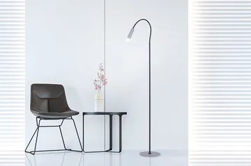 PURE-GEMIN golvlampa, aluminium - Grå - Belysning & el - Inomhusbelysning & lampor - Golvlampa