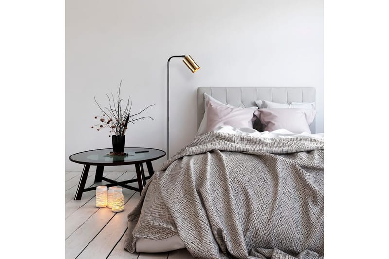 Golvlampa Quintra Svart / Vintage - 28 x 22 cm - Belysning & el - Inomhusbelysning & lampor - Sovrumslampa