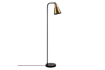 Golvlampa Quintra Svart / Vintage - 30 x 22 cm - Belysning & el - Inomhusbelysning & lampor - Sovrumslampa