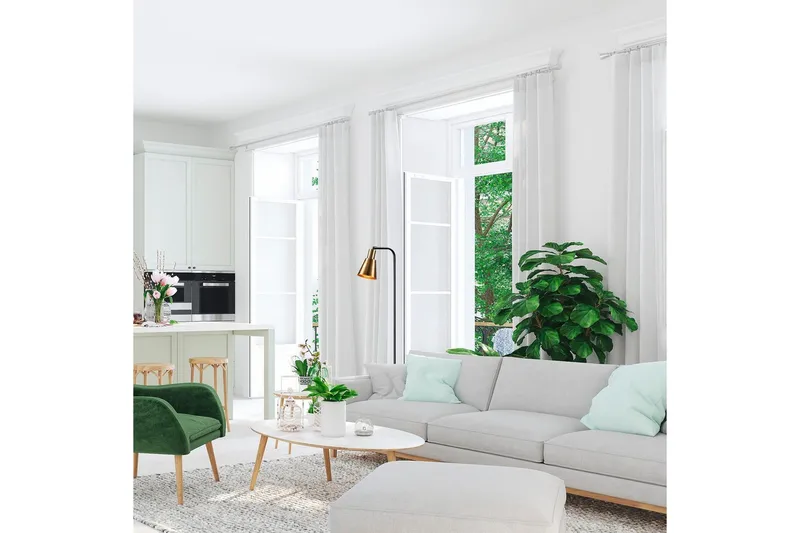 Golvlampa Quintra Svart / Vintage - 30 x 22 cm - Belysning & el - Inomhusbelysning & lampor - Sovrumslampa