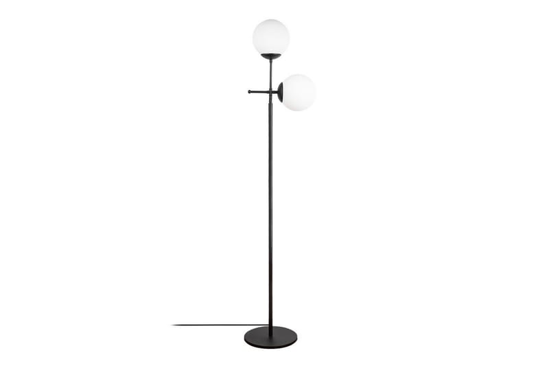 Golvlampa Ranpal Svart - Svart - Belysning & el - Inomhusbelysning & lampor - Sovrumslampa