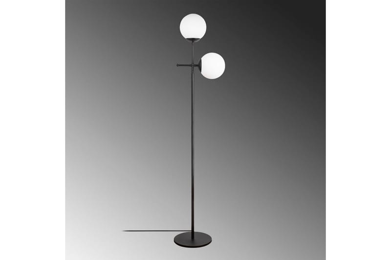 Golvlampa Ranpal Svart - Svart - Belysning & el - Inomhusbelysning & lampor - Sovrumslampa