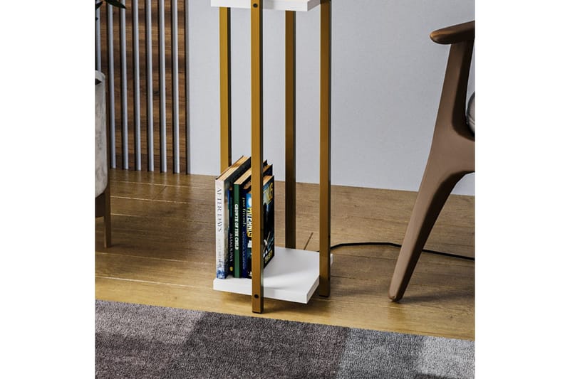 Golvlampa Ratmo Sudampa (Hyllhöjd: 60 cm) Rany / Vit 2 - Rany / Vit 2 - Belysning & el - Inomhusbelysning & lampor - Sovrumslampa