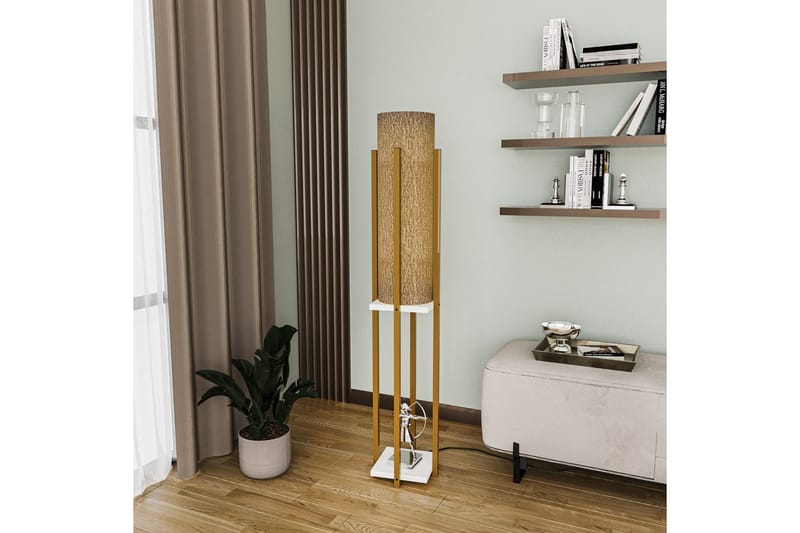 Golvlampa Ratmo Sudampa (Hyllhöjd: 60 cm) Rany / Vit 2 - Rany / Vit 2 - Belysning & el - Inomhusbelysning & lampor - Sovrumslampa