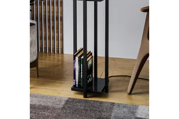 Golvlampa Ratmo Sudampa (Hyllhöjd: 60 cm) Svart Beige - Svart Beige - Belysning & el - Inomhusbelysning & lampor - Sovrumslampa