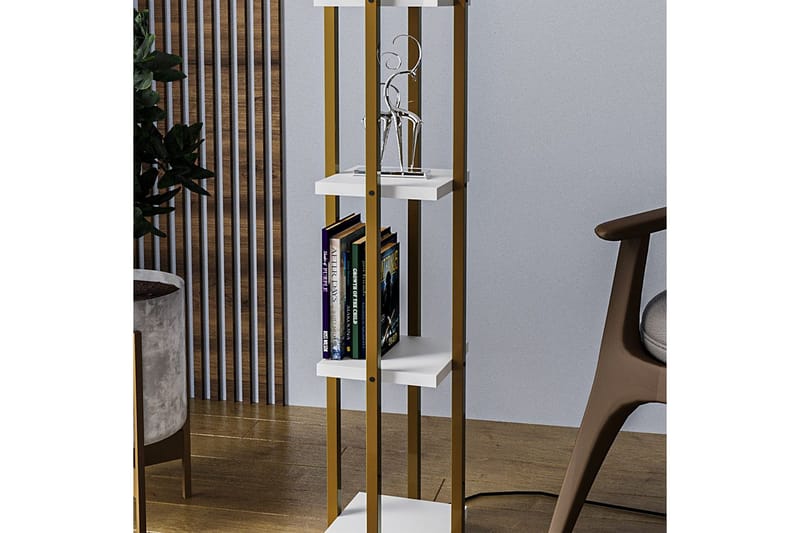 Golvlampa Ratmo Sudampa Lumi (Hyllhöjd: 29 cm) Rany / Vit - Rany / Vit - Belysning & el - Inomhusbelysning & lampor - Sovrumslampa