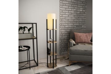 Golvlampa Ratmo Sudampa Lumi (Hyllhöjd: 29 cm) Svart / Rany - Svart / Rany - Belysning & el - Inomhusbelysning & lampor - Sovrumslampa