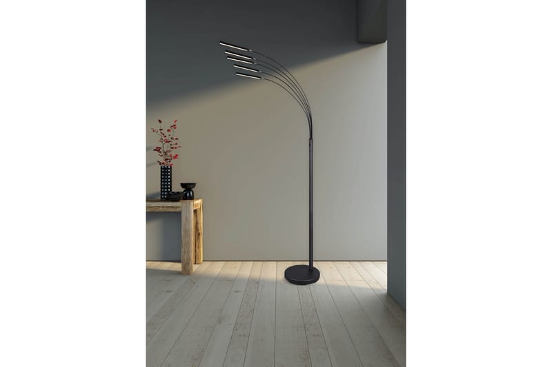 Reed LED Golvlampa borstad stål - Borstad stål - Belysning & el - Inomhusbelysning & lampor - Golvlampa