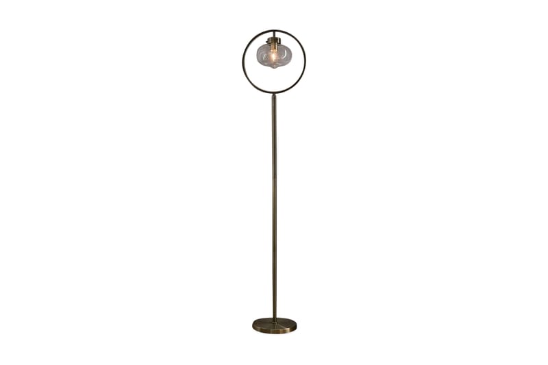 Severn Golvlampa 165 cm - Guld - Sovrumslampa - Vardagsrumslampa - Golvlampa