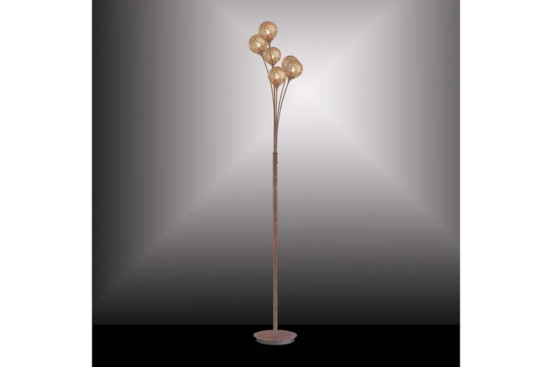 Sheree Golvlampa - Orange/Koppar - Belysning & el - Inomhusbelysning & lampor - Golvlampa