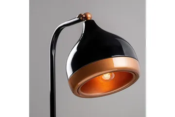 Golvlampa Soodx Svart / Koppar - Koppar/Svart - Belysning & el - Inomhusbelysning & lampor - Sovrumslampa